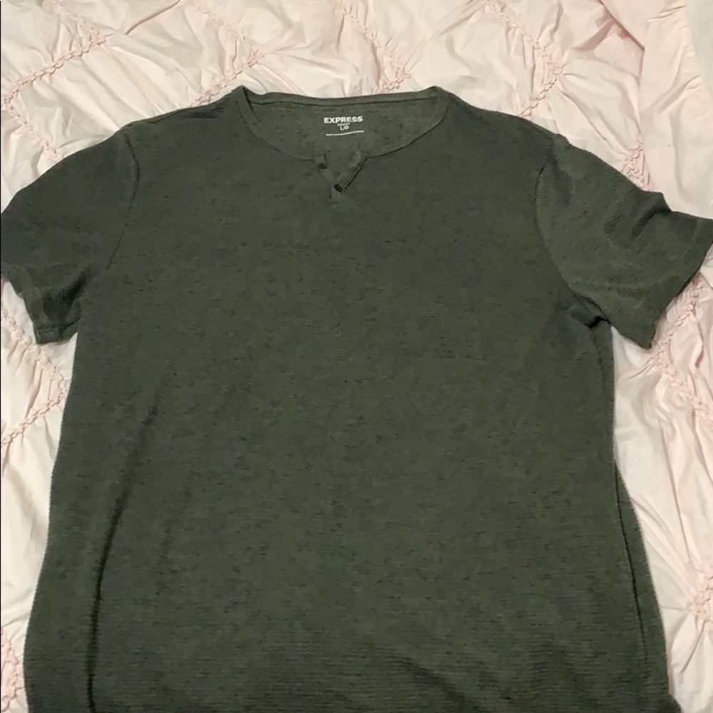 Express Henley tee
